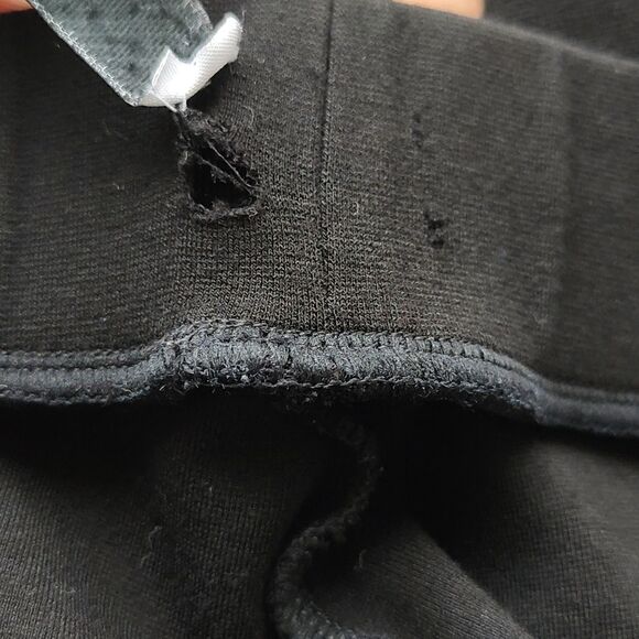 VINCE Women's Black Pull-On Black Leggings {Stitching Down Back Legs} Size M - Picture 5 of 7